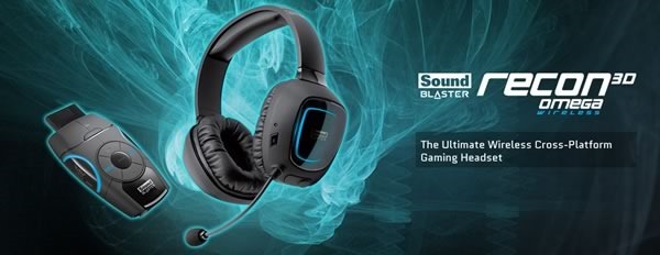 10 mejores audifonos para gamers - soundblaster recon3d omega wireless